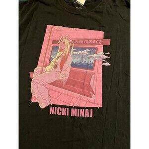 Niki Minaj Pink Friday 2 T-Shirt XL Album Music Hip Hop Rap Concert Tour RARE